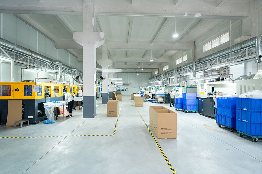 FOSHAN SHUNDE QUANYE PLASTICS CO.,LTD chaîne de production de fabricant